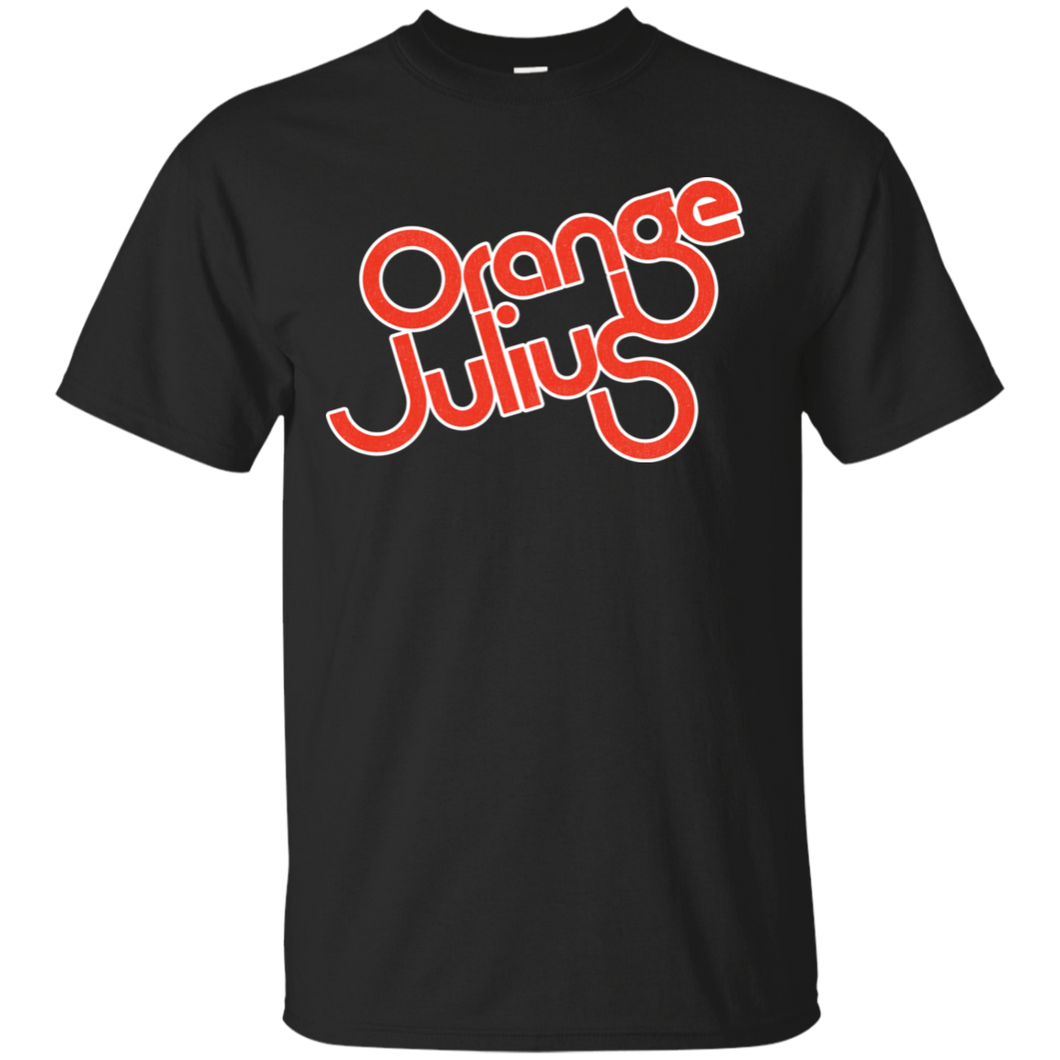 Orange, Julius, Retro, Logo, Soda, Beverage, T-shirt, 1970's