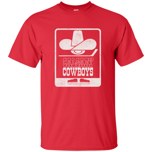 Calgary, Cowboys, Retro, WHA, Hockey, G200 Gildan T-Shirt