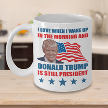 Load image into Gallery viewer, President Donald Trump Coffee Mug Funny Cup 11 oz US Make America Great Again