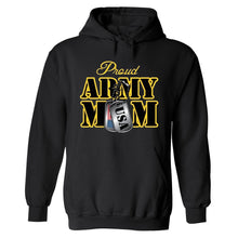 Load image into Gallery viewer, PROUD ARMY MOM US ARMY military cool present for Mom HOODIE Jacket sweatshirt