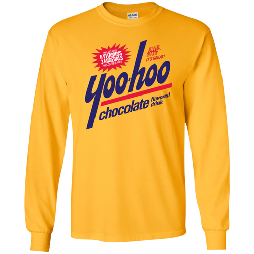 Yoo-hoo, Retro, Chocolate, Drink, Beverage, Long-Sleeve T-Shirt