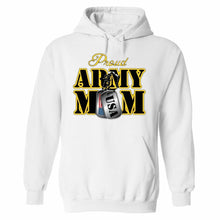 Load image into Gallery viewer, PROUD ARMY MOM US ARMY military cool present for Mom HOODIE Jacket sweatshirt