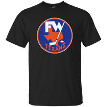 Load image into Gallery viewer, Fort Worth Texans, Hockey, CHL, Retro, 1970&#39;s, Throwback, Jersey Logo, T-shirt