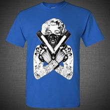 Load image into Gallery viewer, Marilyn Monroe Guns Bandana Hipster Bikers Tattoo Harley Davidson T shirt tank