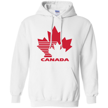 Load image into Gallery viewer, Team Canada, Retro, 80&#39;s, Hockey, Logo, Jersey, G185 Gildan Pullover Hoodie 8 oz