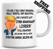 Load image into Gallery viewer, Gift for GRANDMA, Donald Trump Great Grandma Funny Mug