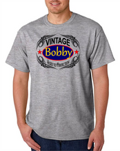 Load image into Gallery viewer, Bayside Made USA America T-shirt Bobby Vintage Aged To Perfection