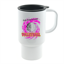 Load image into Gallery viewer, Coffee Cup Mug Travel 11 15 Oz Sports Volleyball On 8th Day God Created