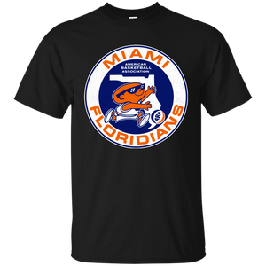 Miami Floridians, Retro, ABA Basketball, Throwback, Logo, Florida, Basketball, T