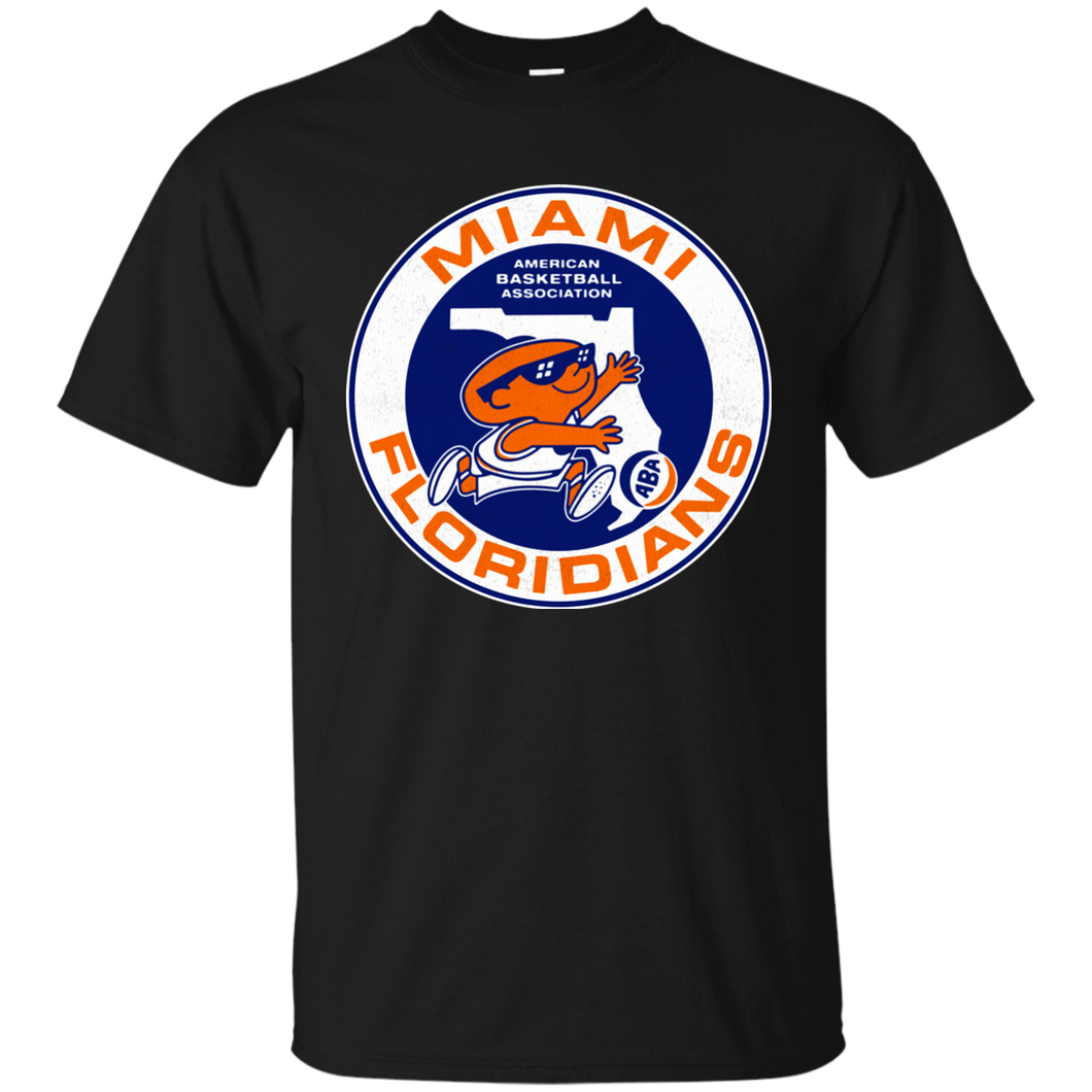 Miami Floridians, Retro, ABA Basketball, Throwback, Logo, Florida, Basketball, T