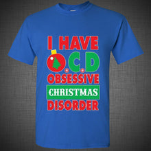 Load image into Gallery viewer, CHRISTMAS gift t shirt funny christmas OCD obsessive christmas disorder tank top