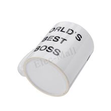 Load image into Gallery viewer, Worlds Best Boss - Funny Coffee Mug Tea Coffee White Ceramic Mugs Cup Drink