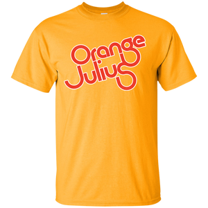 Orange, Julius, Retro, Logo, Soda, Beverage, T-shirt, 1970's