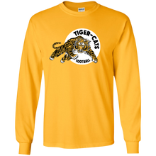 Load image into Gallery viewer, Hamilton Tiger Cats Retro CFL Logo G240 Gildan Long Sleeve T-Shirt