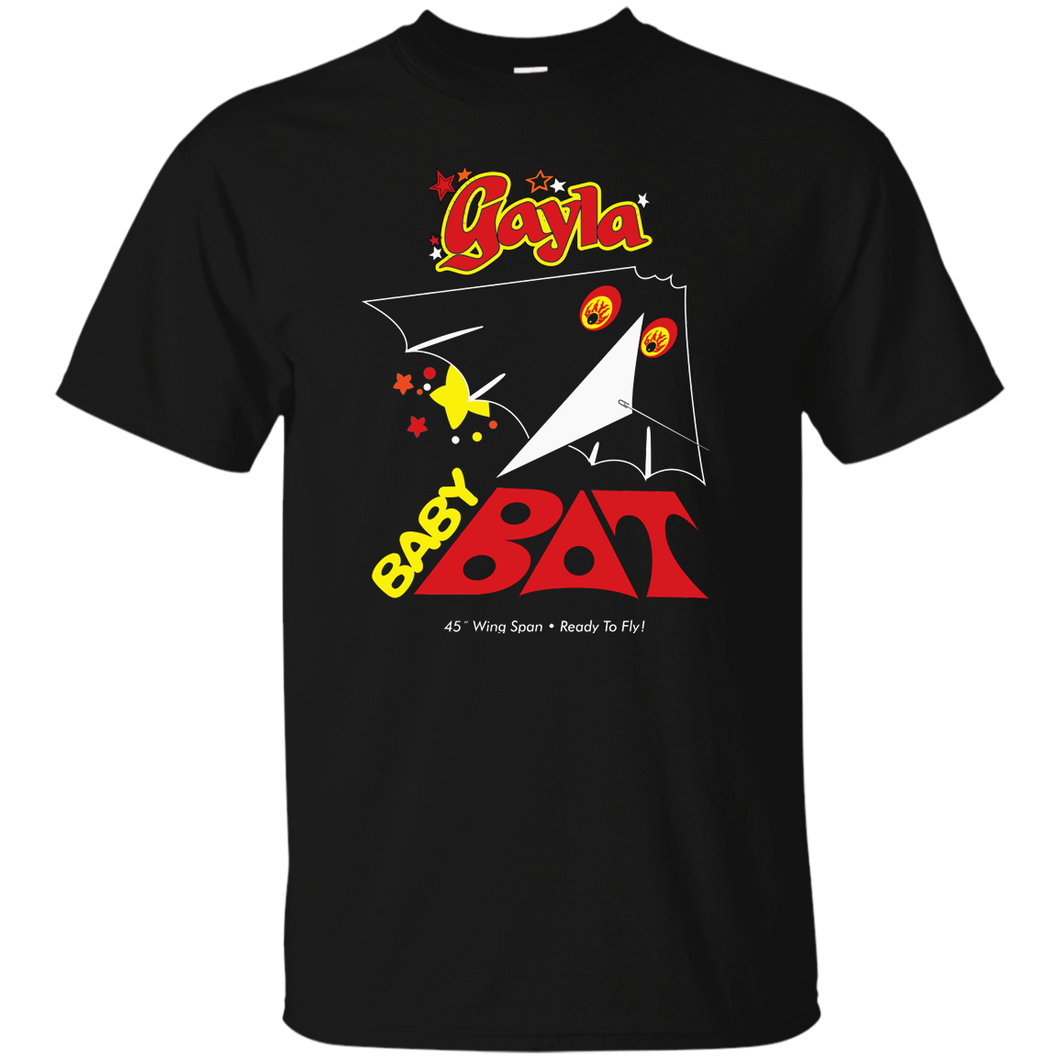 Baby Bat, Kite, Gayla, T-Shirt, Retro, Toy, Fun, T-Shirt