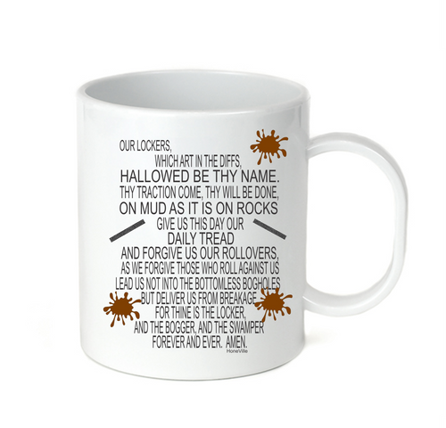 Coffee Cup Mug Travel 11 15oz Funny Lord's Jeep Prayer Mudding 4 Wheel Drive