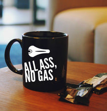 Load image into Gallery viewer, All Ass No Gas Bicycle Seat Mug Biking Dad Boyfriend - Coffee Mug Tea Cup Gifts