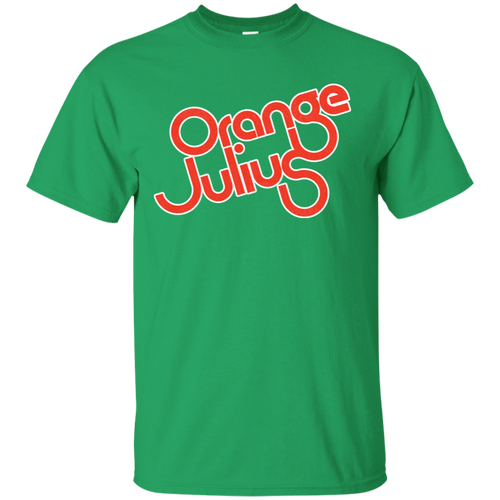 Orange, Julius, Retro, Logo, Soda, Beverage, T-shirt, 1970's