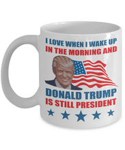 Load image into Gallery viewer, President Donald Trump Coffee Mug Funny Cup 11 oz US Make America Great Again