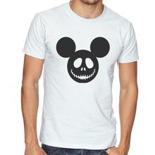 Load image into Gallery viewer, Mickey Mouse Skeleton Face T-Shirt - Mens/Womens - Halloween Tshirt - Costume