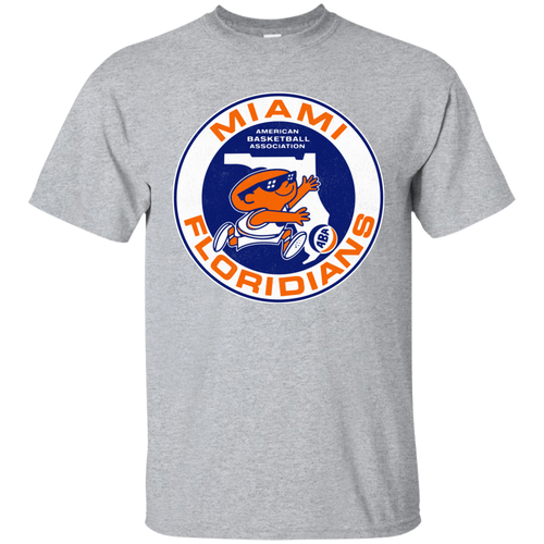 Miami Floridians, Retro, ABA Basketball, Throwback, Logo, Florida, Basketball, T