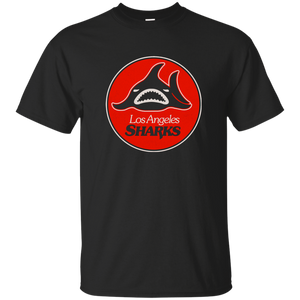 Los Angeles Sharks Retro WHA Hockey Logo G200 Gildan T-Shirt