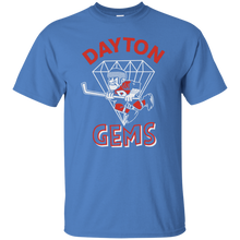 Load image into Gallery viewer, Datyon, Gems, Retro, Hockey, 1970&#39;S, IHL, Jersey Logo, Throwback, T-Shirt