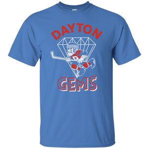 Datyon, Gems, Retro, Hockey, 1970'S, IHL, Jersey Logo, Throwback, T-Shirt