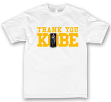 Load image into Gallery viewer, THANK YOU KOBE BRYANT FAREWELL T-SHIRT TEE LOS ANGELES LAKERS MAMBA DAY NEW