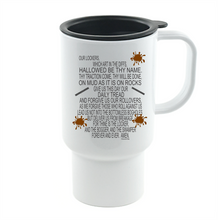 Load image into Gallery viewer, Coffee Cup Mug Travel 11 15oz Funny Lord&#39;s Jeep Prayer Mudding 4 Wheel Drive