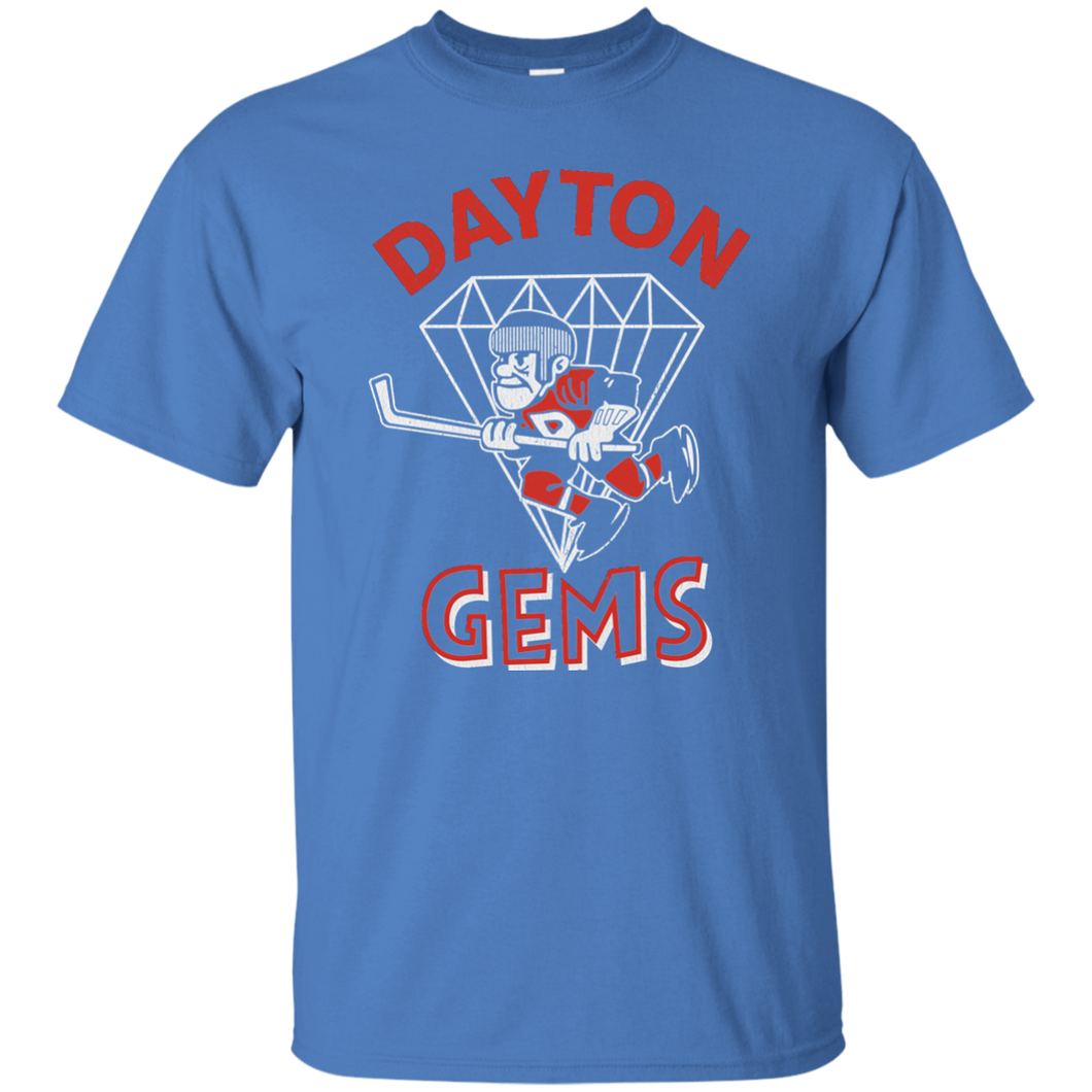 Datyon, Gems, Retro, Hockey, 1970'S, IHL, Jersey Logo, Throwback, T-Shirt