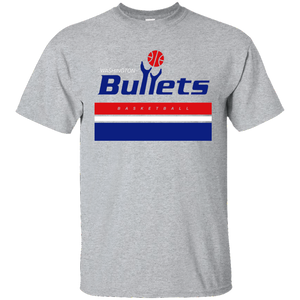 Washington, Bullets, Retro, Basketball, Throwback, Jersey, Logo, T-shirt