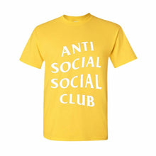 Load image into Gallery viewer, Anti social social club T Shirt New Black White Men Size M Tank L Tee