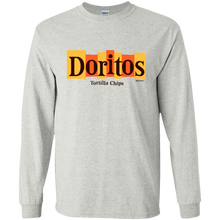 Load image into Gallery viewer, Doritos, Tortilla, chips, Cheese, Munchies G240 Gildan Long Sleeve T-Shirt