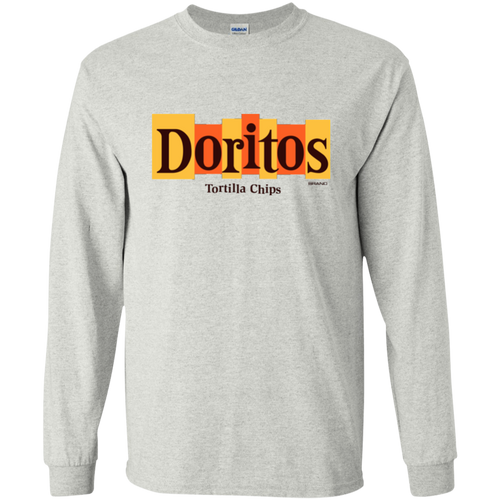 Doritos, Tortilla, chips, Cheese, Munchies G240 Gildan Long Sleeve T-Shirt