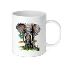 Load image into Gallery viewer, Coffee Cup Mug Travel 11 15 Oz African Wildlife Nature Elephant