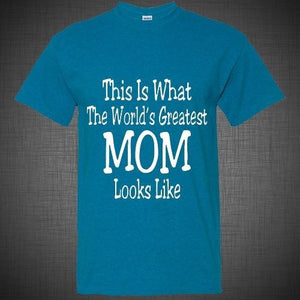 New Fashion Mother's day Gift world's greatest mom T Shirt Casual Tank Top