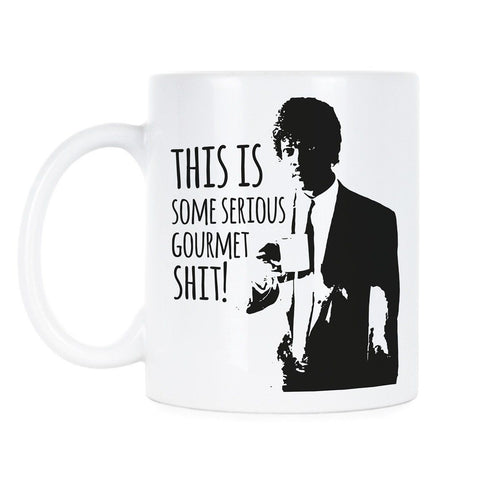 Serious Gourmet Mug Some Serious Gourmet Coffee Mug Funny Pulp Fiction Gift