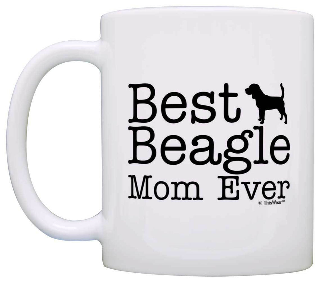 Dog Lover Gifts Best Beagle Mom Ever Animal Pet Owner Rescue Coffee Mug Tea Cup