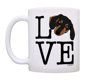 Weiner Dog Mug Love Dachshund Gifts Dog Coffee Cup Coffee Mug Tea Cup