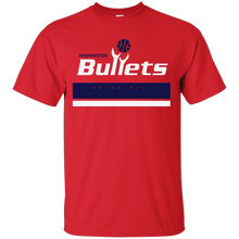 Load image into Gallery viewer, Washington, Bullets, Throwback, Basketball, Jersey, Logo, T-Shirt