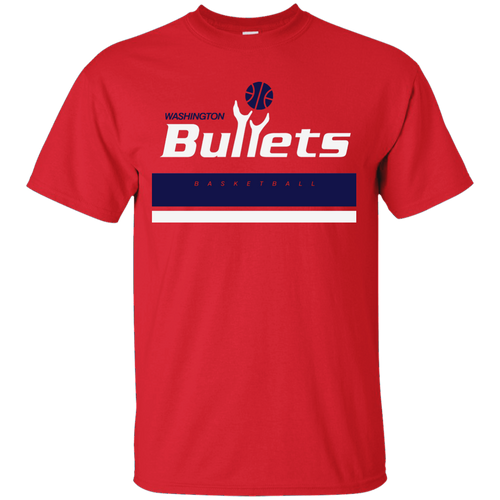 Washington, Bullets, Throwback, Basketball, Jersey, Logo, T-Shirt