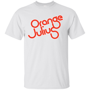 Orange, Julius, Retro, Logo, Soda, Beverage, T-shirt, 1970's