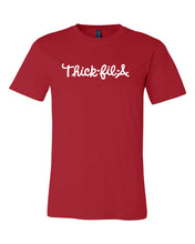 Load image into Gallery viewer, Thick-Fil-A Soft Cotton Funny T-Shirt Tee Thick Lives Matter New - Red