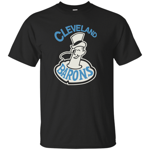 Cleveland Barons Retro Hockey Logo - G200 Gildan Ultra Cotton T-Shirt