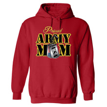 Load image into Gallery viewer, PROUD ARMY MOM US ARMY military cool present for Mom HOODIE Jacket sweatshirt