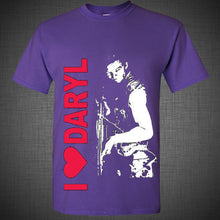 Load image into Gallery viewer, New The Walking Dead I love Daryl Dixon Zombie walkers scary scull T shirt Tank