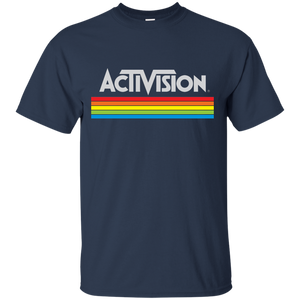 Activision, Retro, Logo, Video, Game, Atari 2600, T-Shirt