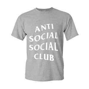 Anti social social club T Shirt New Black White Men Size M Tank L Tee