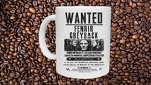 Load image into Gallery viewer, Harry Potter Hogwarts Novelty Mug Birthday Gift Wanted Poster Bellatrix Sirius